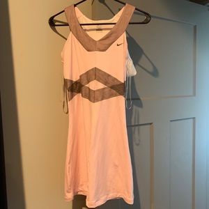 Nike dry fit tennis dress - small pink
